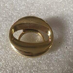 Gold Tone Women's Scarf clip